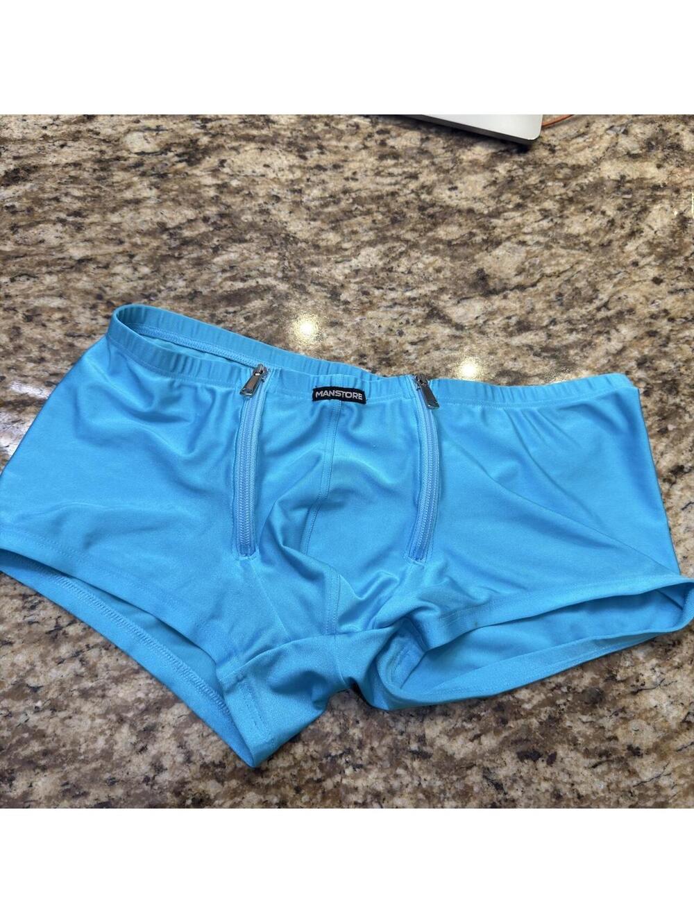 Men's Blue Boxers-and-brief